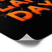 Byd Day Crps複合地域疼痛症候群オレンジ ポスター (角)