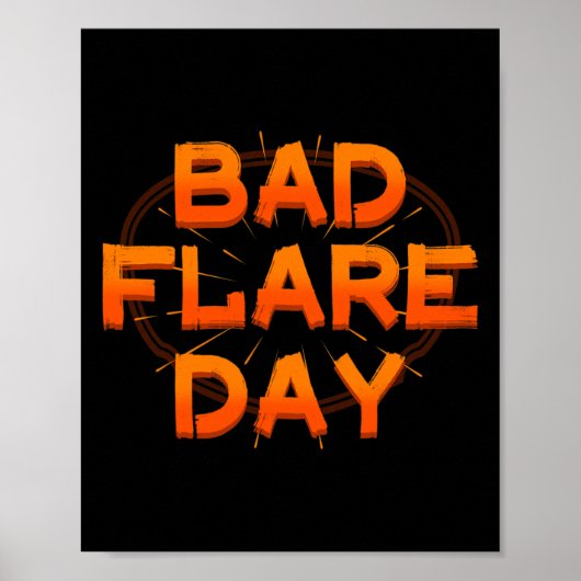 Byd Day Crps複合地域疼痛症候群オレンジ ポスター (正面)