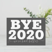 Bye 2020我々は良かった カード (スタンド正面)