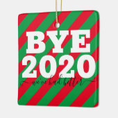 Bye 2020我々は良かった セラミックオーナメント (左)