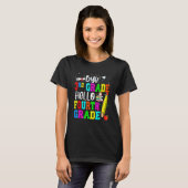 Bye 3年生Hello 4年生新学期 Tシャツ (正面フル)