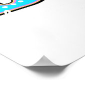 bye bruh happy last day ポスター (角)