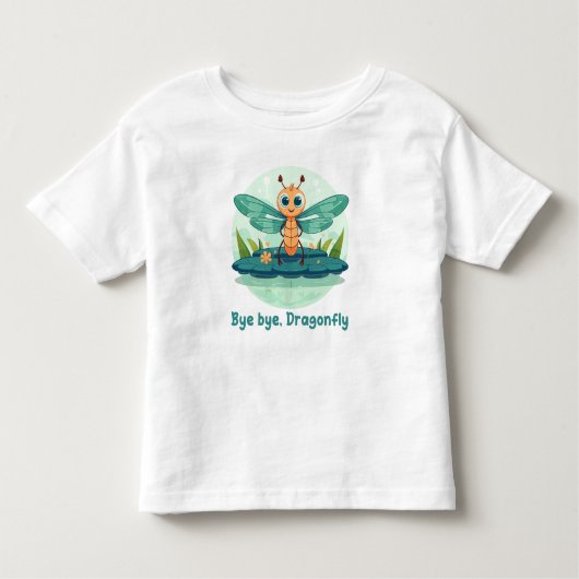 Bye bye, Dragonfly トドラーTシャツ (正面)