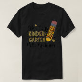 Bye, Bye Kindergarten Hello Summer Peace Out Kinde Tシャツ (デザイン正面)