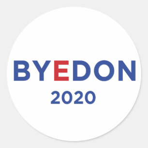 BYE DON 2020シール ラウンドシール
