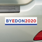BYE DON 2020バンパーステッカー バンパーステッカー (車上)