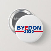 「Bye Don 2020」のキャンペークラシックン・ボタン 缶バッジ (正面&裏面)