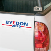 「Bye Don 2020」キャンペーンBumper Stecker バンパーステッカー (トラック上)