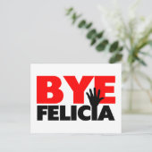 Bye Feliciaハンドウェーブ ポストカード (スタンド正面)