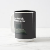 Bye Week Depression ツートーンマグカップ (正面左)