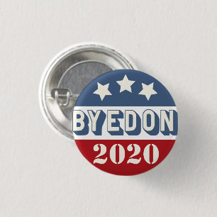 Byedon おもしろいバイデン氏·ハリス2020選挙(ピンバック) 缶バッジ