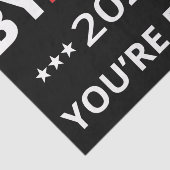 ByeDon 2020あなたは発射!バイデン氏おもしろいハリスアートI 薄葉紙 (詳細)