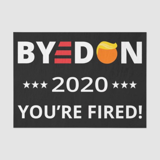 ByeDon 2020あなたは発射!バイデン氏おもしろいハリスアートI 薄葉紙 (正面)