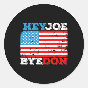 Byedon 2020フラグ – Bye Don Hey Joeバイデン氏サポートS ラウンドシール