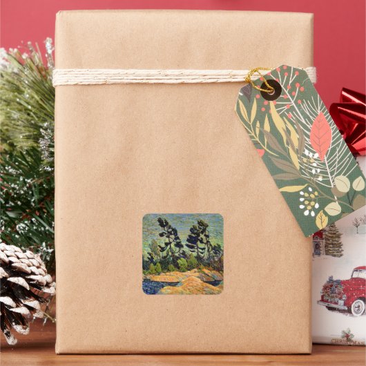 Bying Inlet, Georgian Bay, スクエアシール (クリスマス)