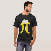 Bynana Cream Piシンボル – 数学おたくパイラバー Tシャツ (正面フル)