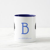 BYOのヒクイドリ族(Casuariusのcasuarius) Glass B マグカップ (中央)