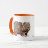 BYO Wombat (Vombatusのursinus) "L " マグカップ (正面左)