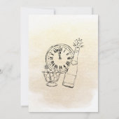 BYOB Charcuterie Board New Years Eve Party Invite 招待状 (裏面)