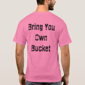 BYOBGym世界強実在力コーチ Tシャツ (裏面)