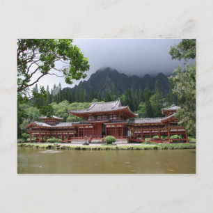 Byodo寺院の郵便はがき ポストカード