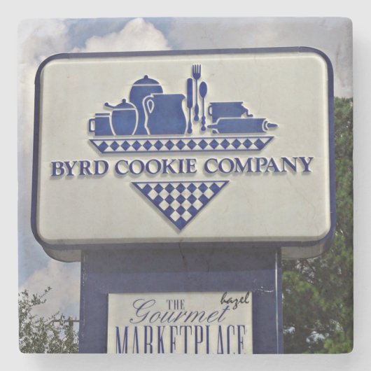 Byrd Cookie Company、Savannah Georgia Coaster ストーンコースター (正面)