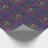 Byres Scottish Clan Tartan & Crest ラッピングペーパー (角)