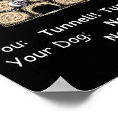 Byrnおもしろい狩り – トンネルの現実がWitで発生しない ポスター (角)