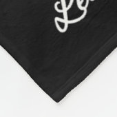 Byrn狩り恋人 – かわいい戦士ラットとイエローラバー フリースブランケット (角)