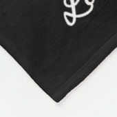 Byrn狩り恋人 – かわいい戦士ラットとスタフォーディー フリースブランケット (角)