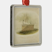 Byron (1788-1824年ハーロー校の男の子(1805年)の-主 メタルオーナメント (右)