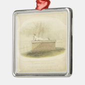 Byron (1788-1824年ハーロー校の男の子(1805年)の-主 メタルオーナメント (左)