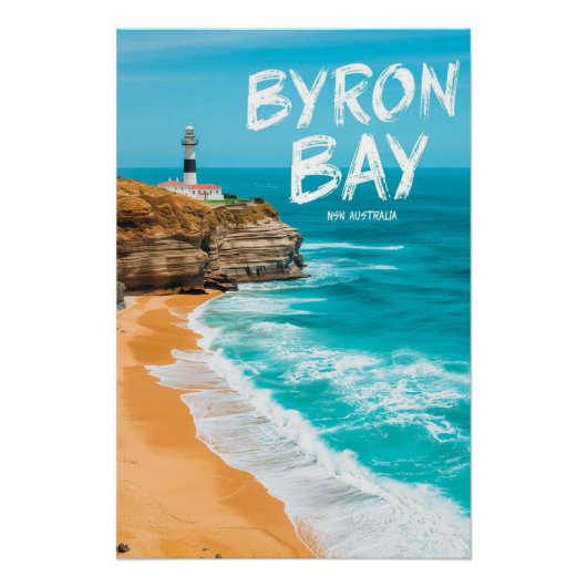 Byron Bay NSW Australia ポスター (正面)