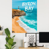 Byron Bay NSW Australia ポスター (ホームオフィス)