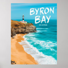 Byron Bay NSW Australia ポスター