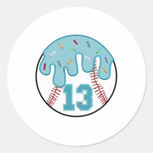 Bysebyll滴下13誕生日13歳の少年Y ラウンドシール