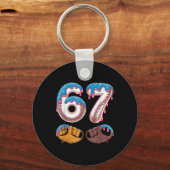 Bysebyll 67 - Ice Cream Drip 67 Meme Funny Player  キーホルダー (正面)