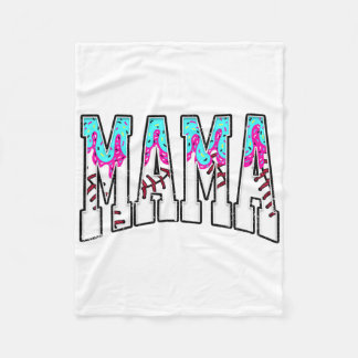 Bysebyll Mama Ice Cream Drip With Sprinkles Byseby フリースブランケット