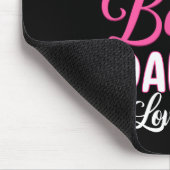 BysketbyllまたはBows Daddy Loves You Gender P マウスパッド (コーナー)