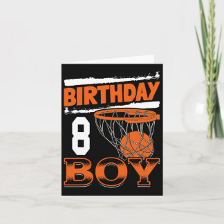 Bysketbyll – この男の子は今8歳8誕生 カード