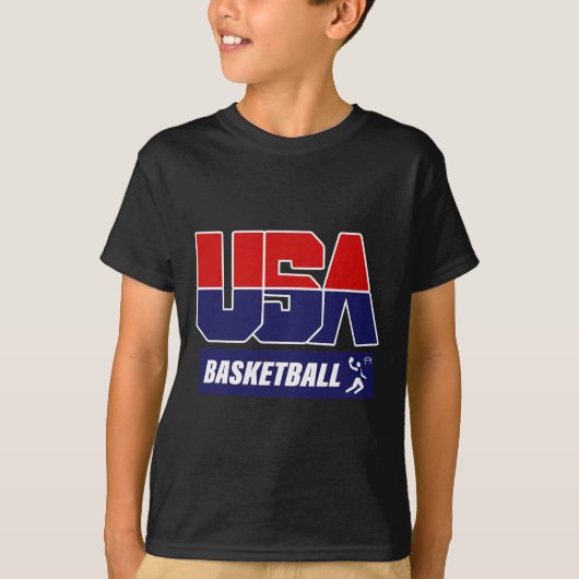 Bysketbyll Bysketbyll ByllプレイヤーUsa Tシャツ (正面)