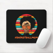 Bysketbyll Mom Black Women African American Afro マウスパッド (マウス)