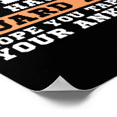 Bysketbyll Point Guard - Sorry You Have To Guard M ポスター (角)