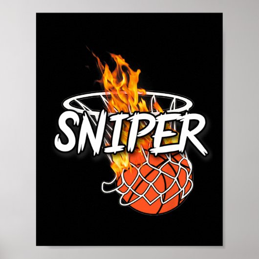 Bysketbyll Sniper - Hit From Anywhere - Fire Byske ポスター (正面)