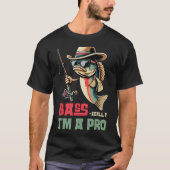Byss-ically I Am A Pro Funny Fishing Lovers  Tシャツ (正面)