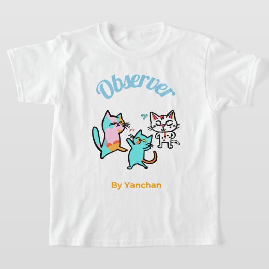 Bystander (Yanchan)" Kids T-Shirt Tシャツ (レイダウン)