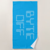 Byte off ビーチタオル (正面)