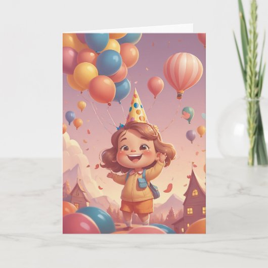 Byte-Sized Birthday Wishes カード (正面)