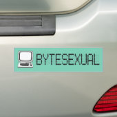 BYTESEXUAL --.png バンパーステッカー (車上)