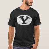 BYU Cougars Distressed Primary Tシャツ (正面)